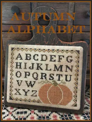 Autumn Alphabet by The Scarlett House The Scarlett House