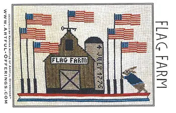 Flag Farm by Artful Offerings Artful Offerings