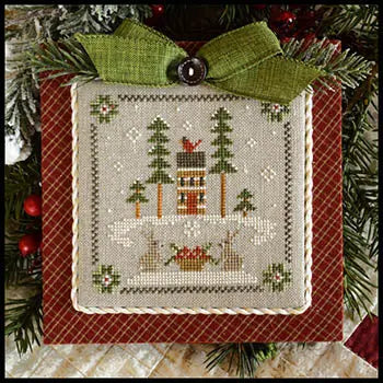 Log Cabin Bunnies (#2) by Little House Needleworks Little House Needleworks