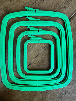 Nurge Embroidery Hoop (Size 3 - Md) Green Nurge