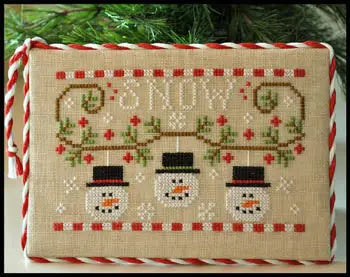 Snowmen Trio by Country Cottage Needleworks Country Cottage Needleworks