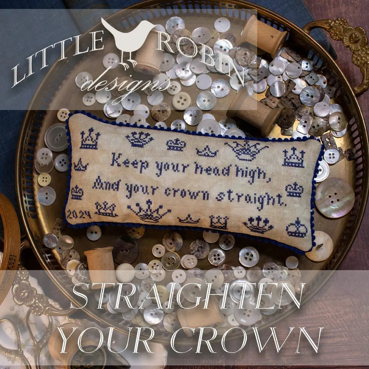 Straighten Your Crown by Little Robin Designs (Pre-order) Little Robin Designs