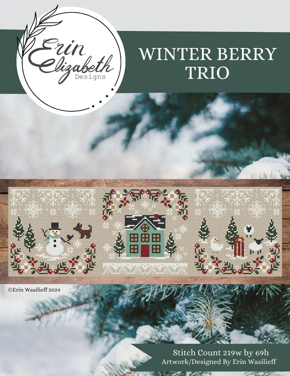 Winter Berry Trio by Erin Elizabeth (Pre-order) Erin Elizabeth Designs
