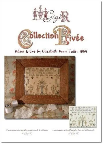 Adam & Eve by Elizabeth Anne Fuller 1854 by Gigi R Gigi R