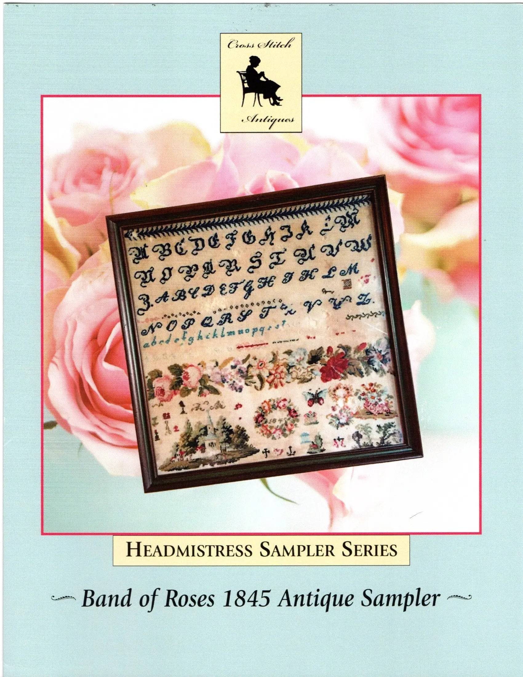 Band of Roses 1845 by Cross Stitch Antiques Cross Stitch Antiques