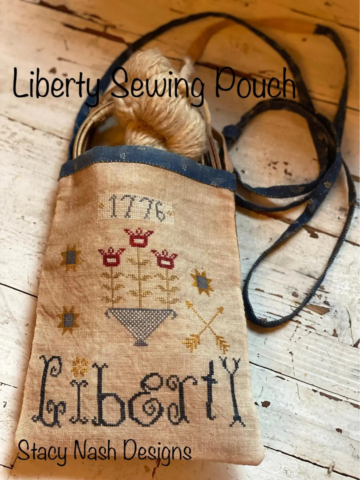 Liberty Sewing Pouch by Stacy Nash Primitives Stacy Nash Primitives