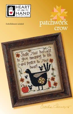 Patchwork Crow by Heart in Hand Heart in Hand