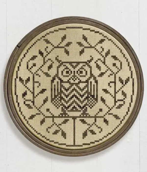 The Cranky Owl by Modern Folk Embroidery Modern Folk Embroidery