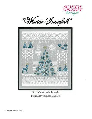 Winter Snowfall by Shannon Christine Designs Shannon Christine Designs