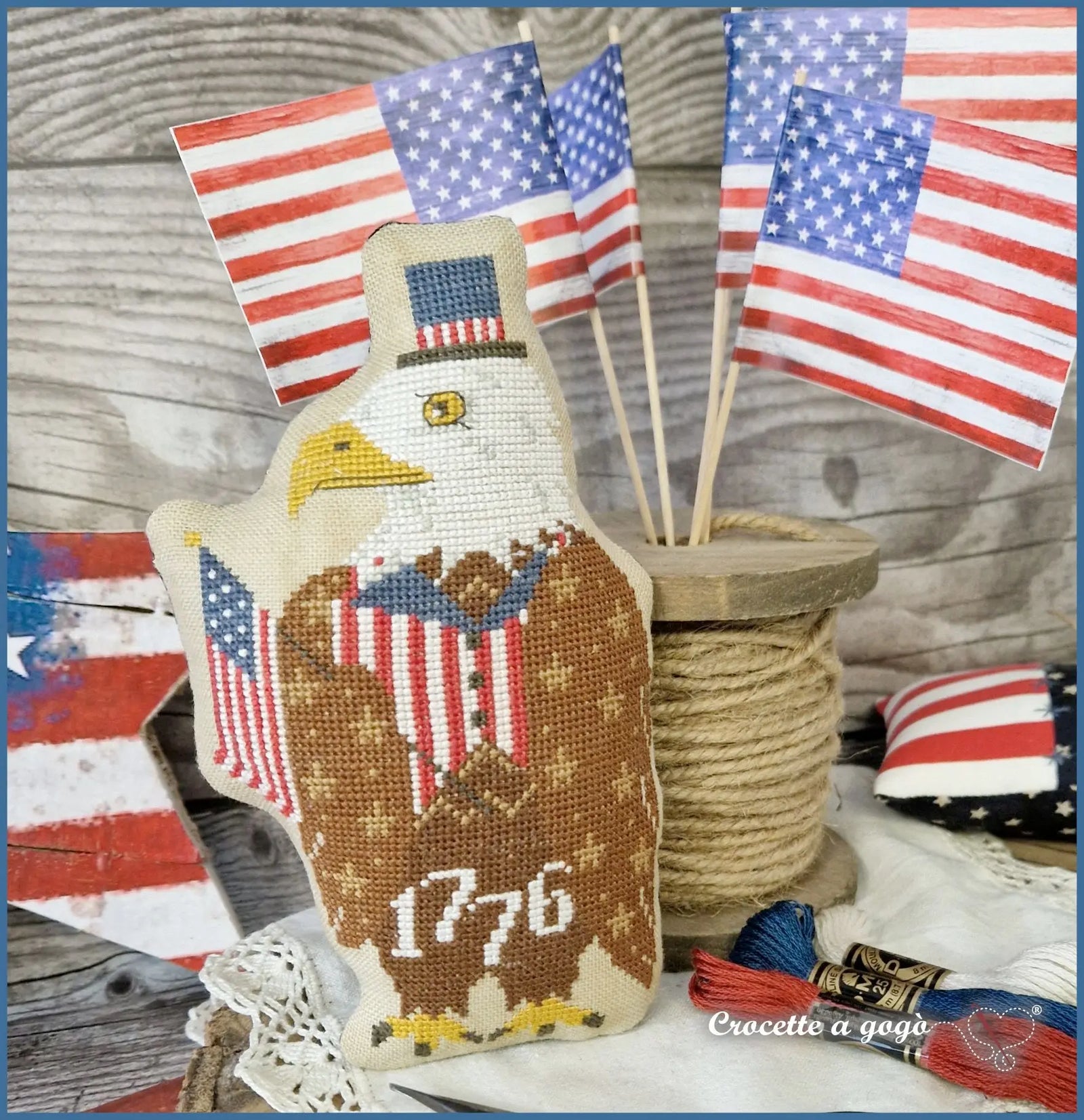 1776 Eagle by Crocette a gogo Crocette a gogo