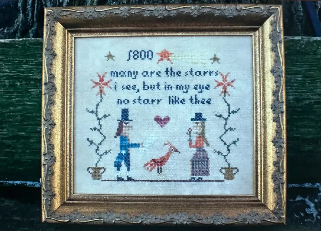 1800 Love Letter by The Primitive Needle The Primitive Needle