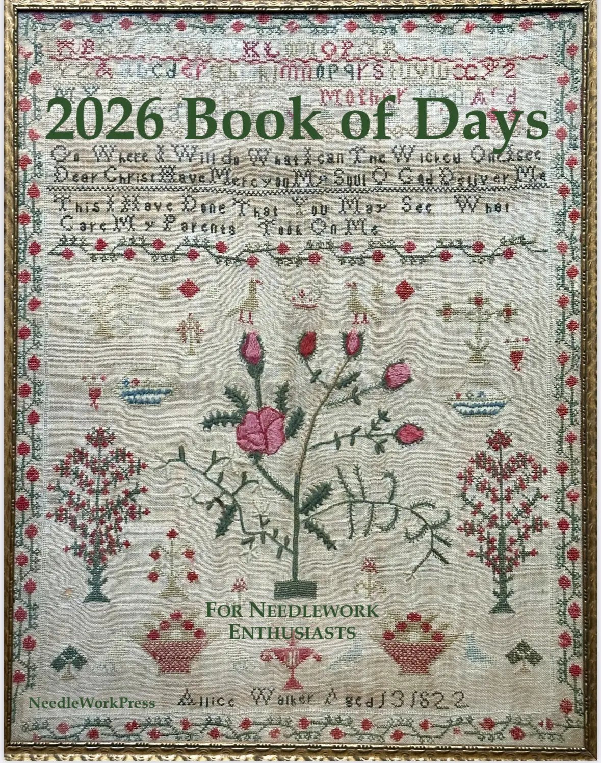 2026 Book of Days by Needlework Press (pre-order) Colorado Cross Stitcher