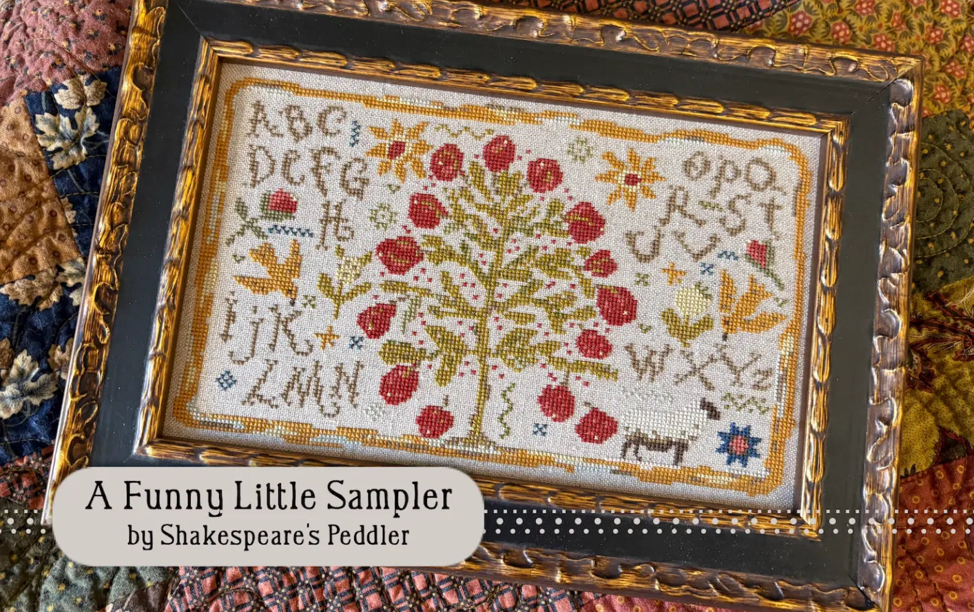 A Funny Little Sampler by Shakespeare's Peddler (Pre-order) Shakespeare's Peddler