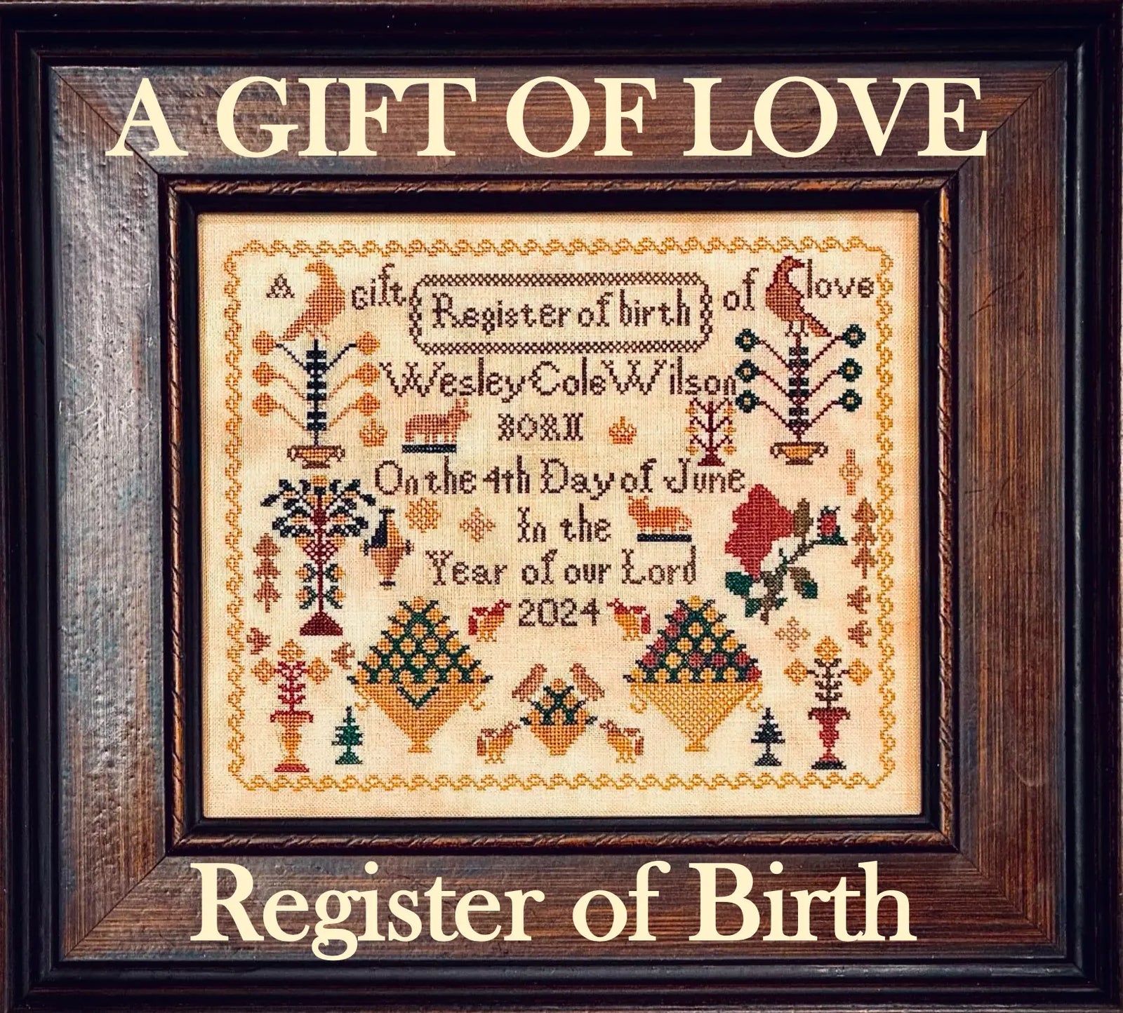 A Gift Of Love by Needlework Press (pre-order) NeedleWork Press