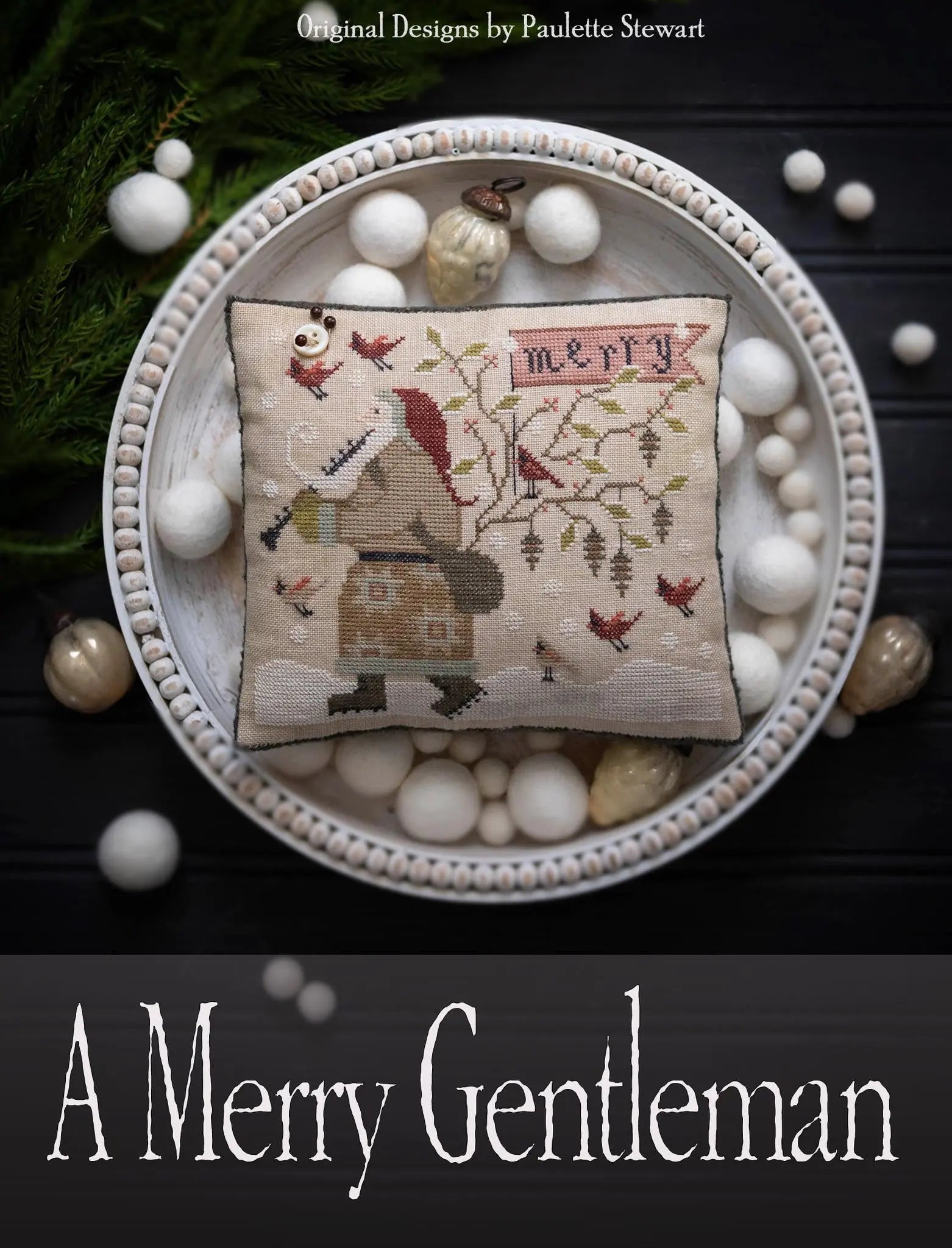 A Merry Gentleman by Plum Street Samplers Plum Street Samplers