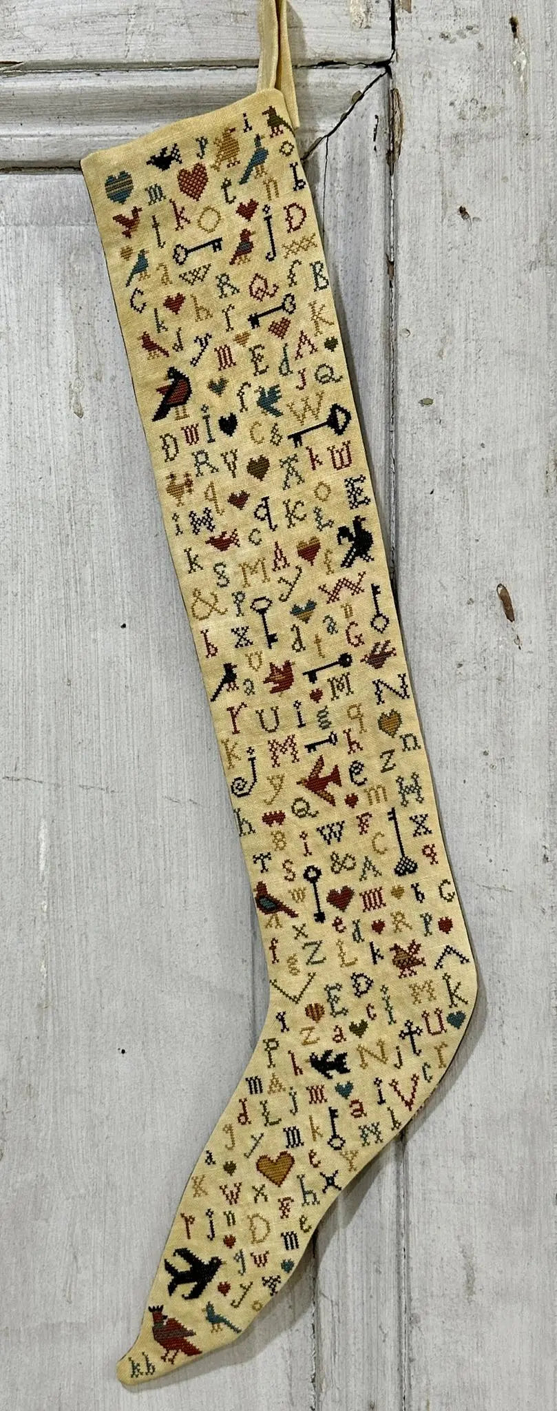 A Primitive Stocking by Kathy Barrick (Pre-order) Kathy Barrick
