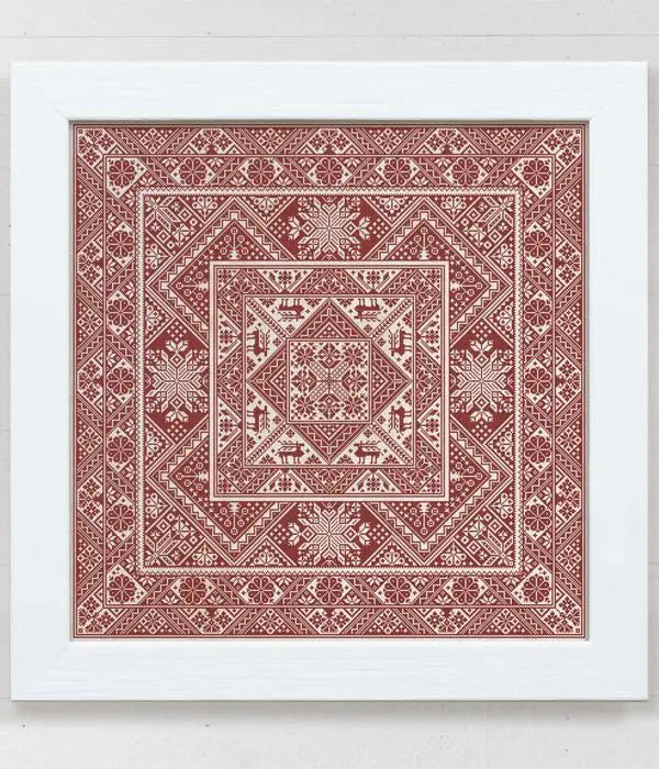 A Winter Kaleidoscope by Modern Folk Embroidery Modern Folk Embroidery