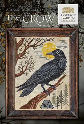 A Year in the Woods II - The Crow by Cottage Garden Samplings Cottage Garden Samplings