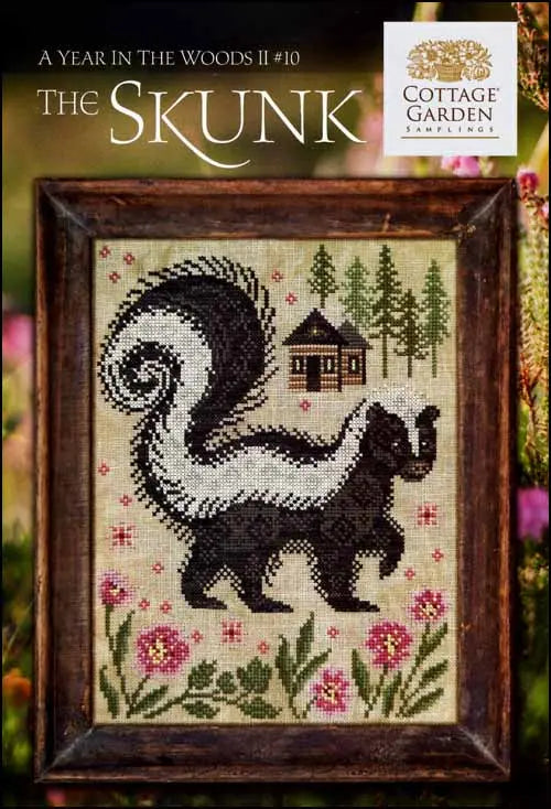 A Year in the Woods II - The Skunk by Cottage Garden Samplings Cottage Garden Samplings