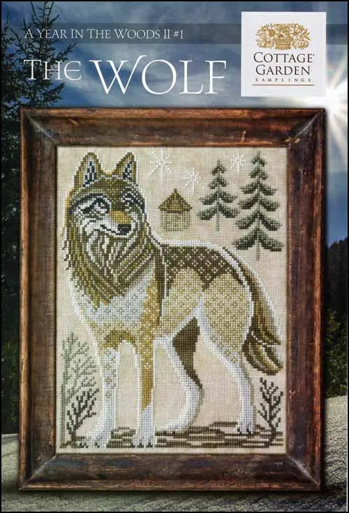 A Year in the Woods II - The Wolf by Cottage Garden Samplings Cottage Garden Samplings