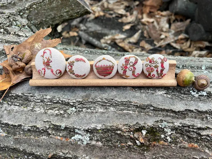 Acorn Buttons With Tray by Running With Needles & Scissors (pre-order) Running with Needles & Scissors
