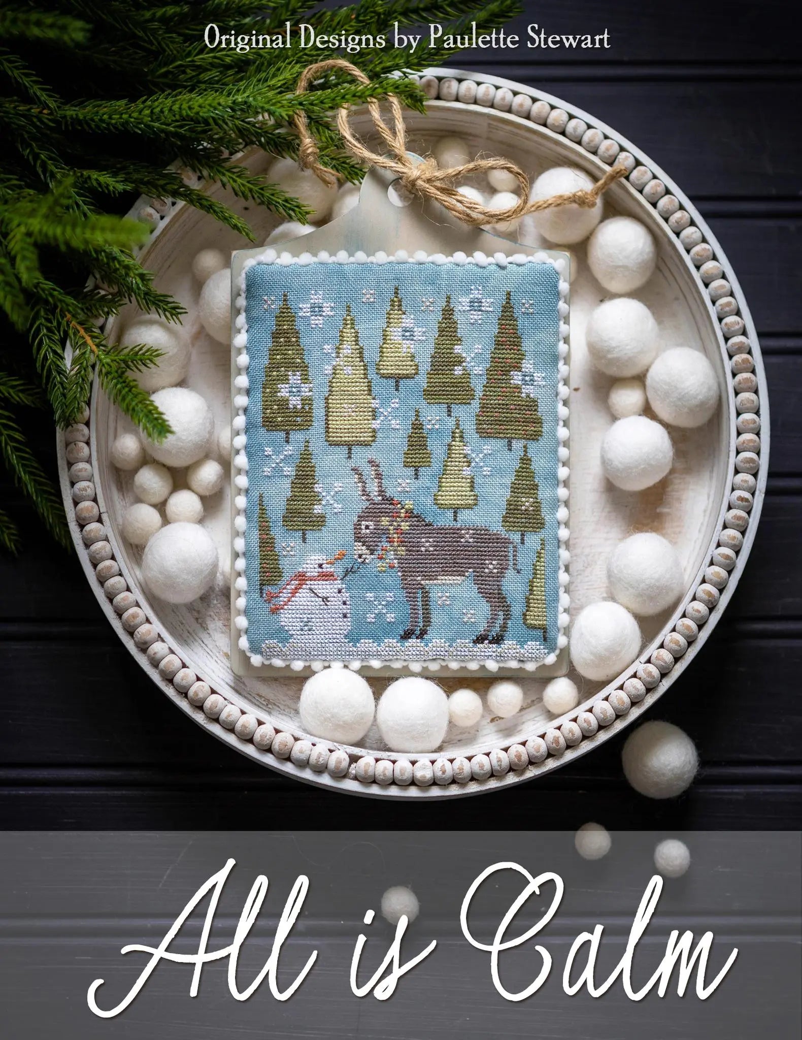 All is Calm by Plum Street Samplers Plum Street Samplers