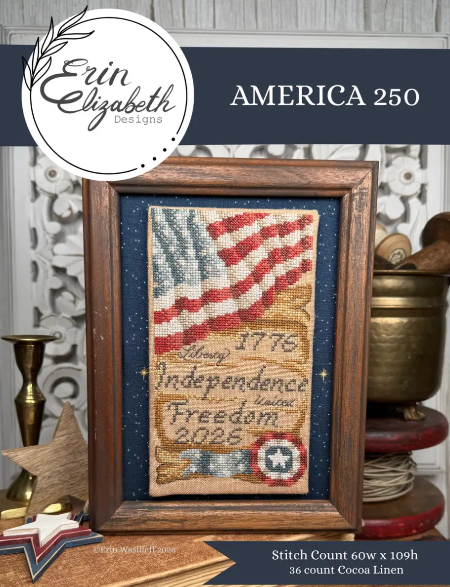 America 250 by Erin Elizabeth Designs Erin Elizabeth Designs