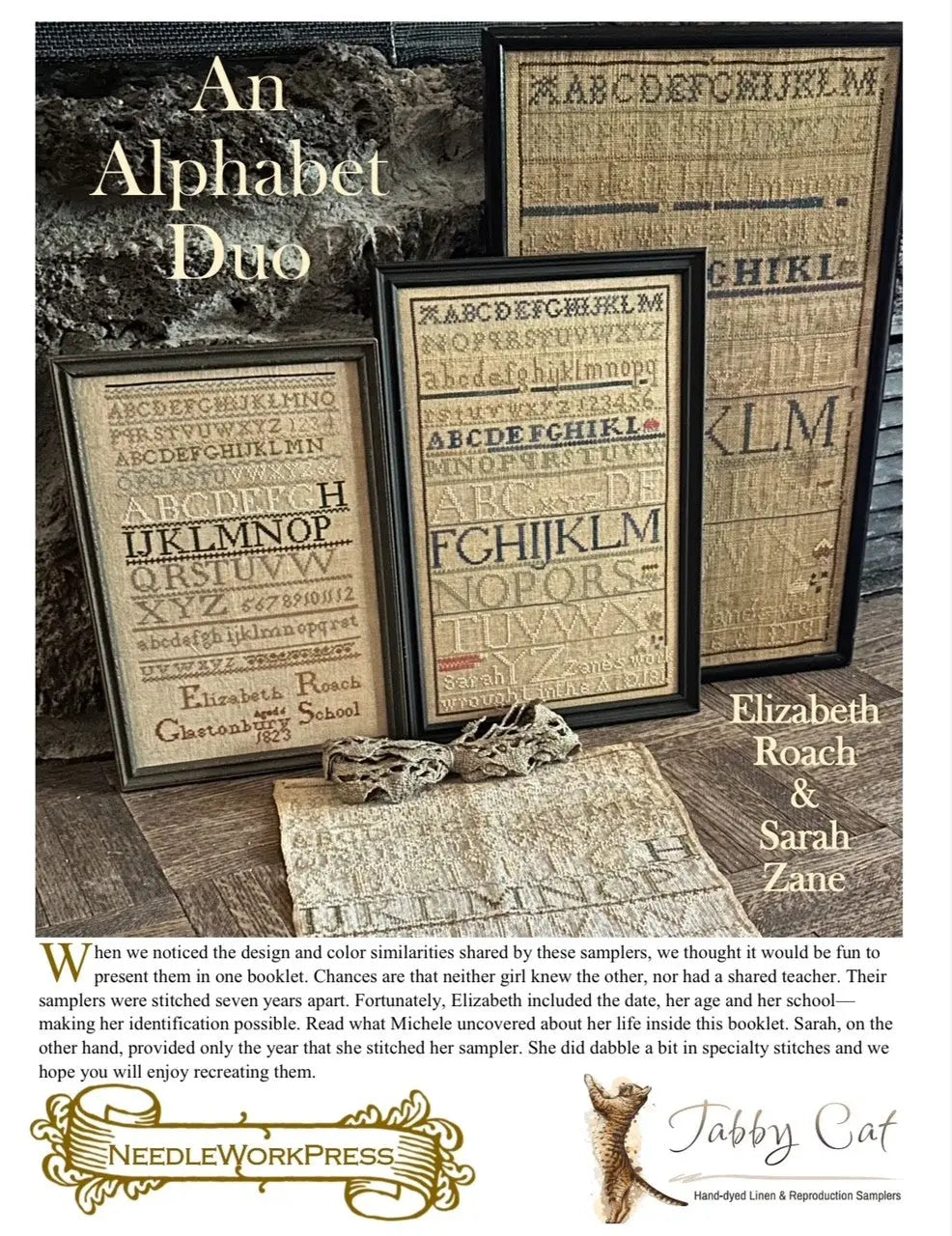An Alphabet Duo by Needlework Press (Pre-order) Needlework Press