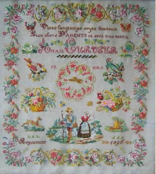 Anais Curveur 1896 by Reflets de Soie Reflets de Soie