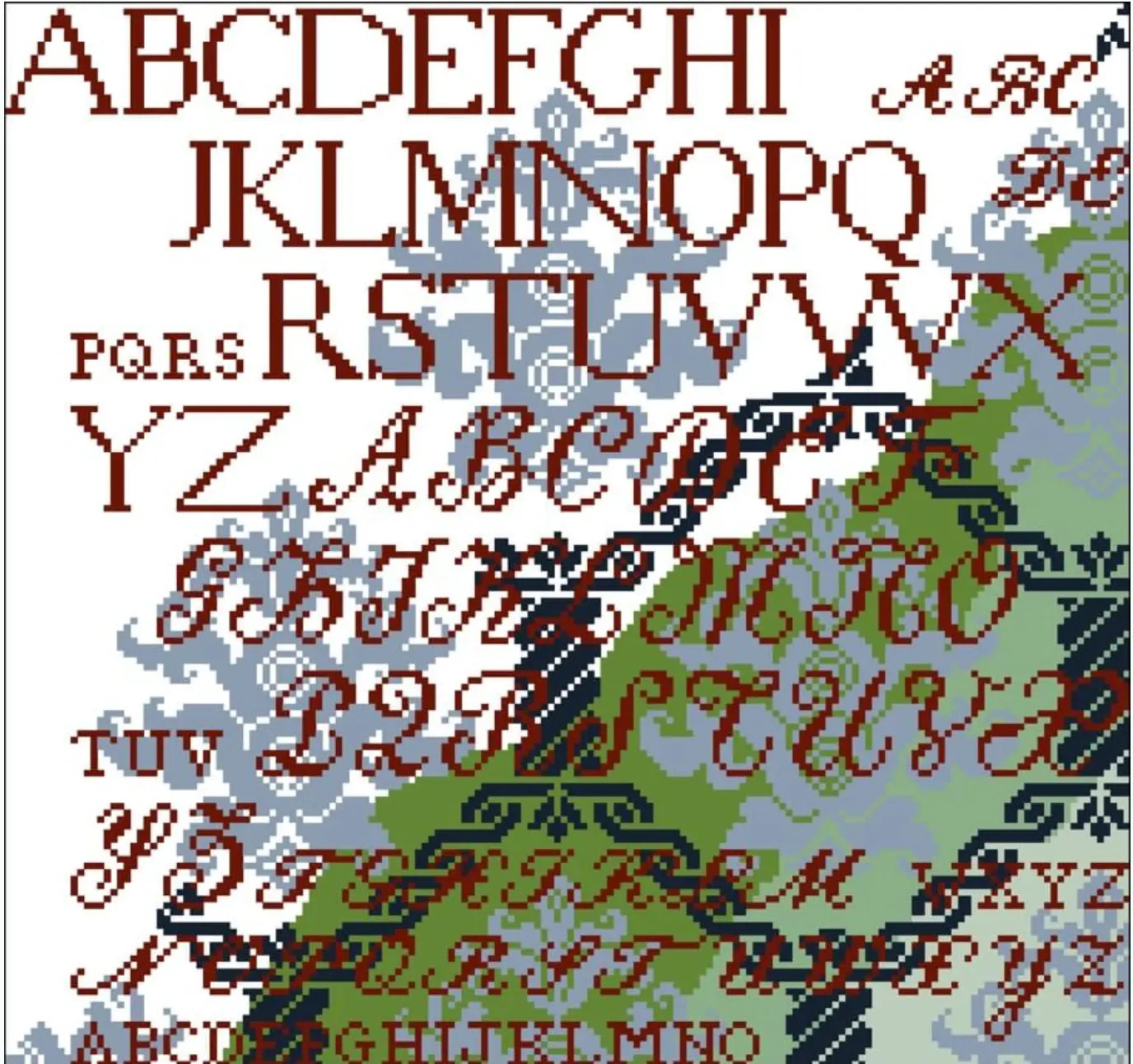 Anitke Schatze (Antique Treasures) by Historische Stickmuster Historische Stickmuster