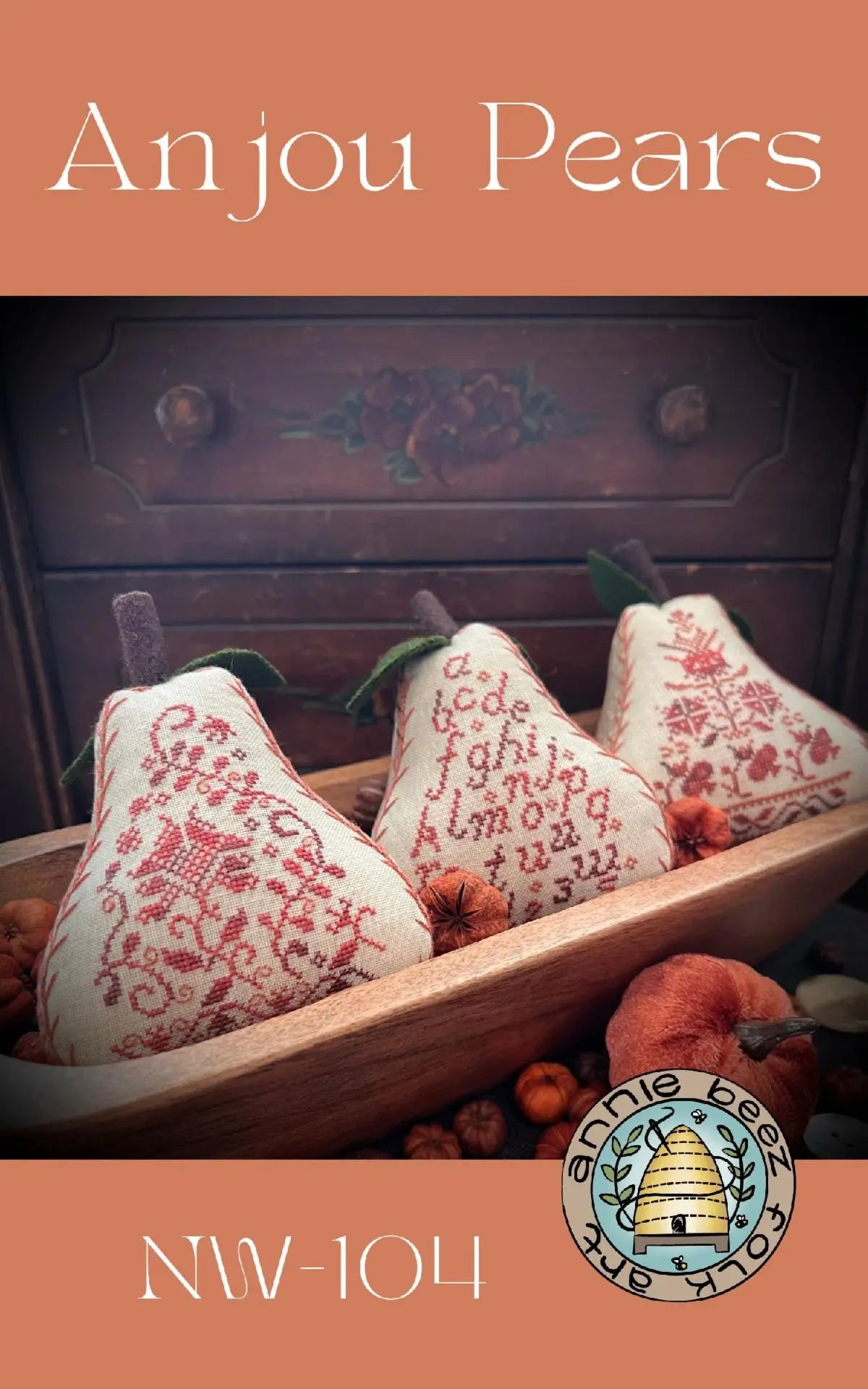 Anjou Pears by Annie Beez Folk Art Annie Beez Folk Art