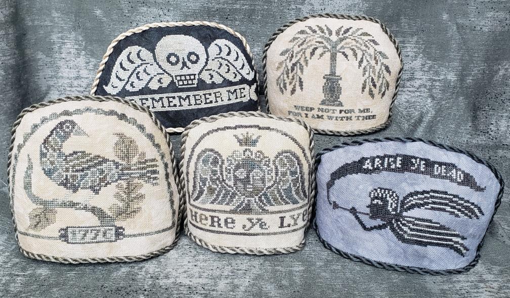Arise Ye Dead: Colonial Tombstone Motifs by Siren Stitchworks (Pre-order) Siren Stitchworks