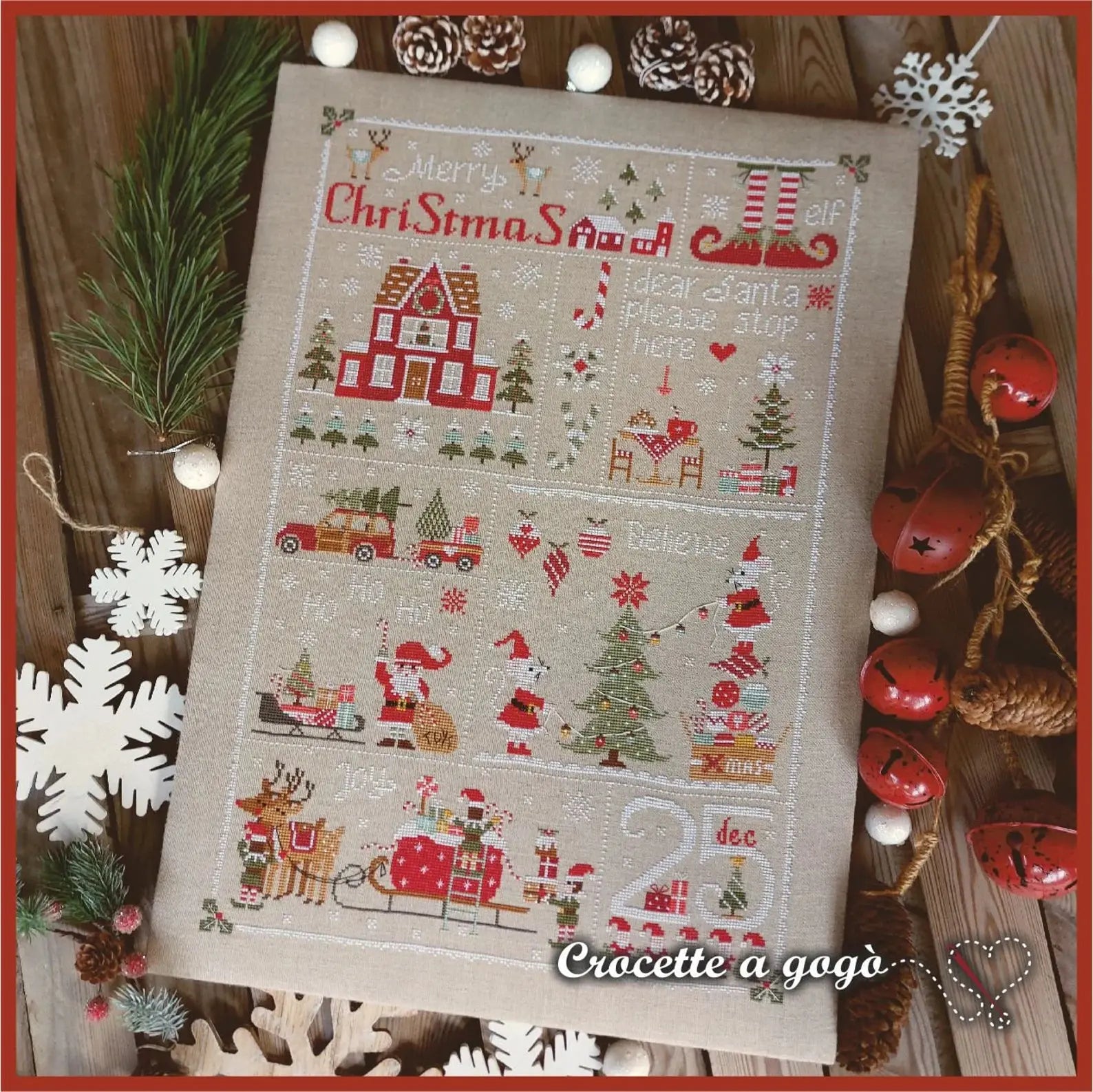 Aspettando Natale (Waiting for Christmas) by Crocette a gogo Crocette a gogo