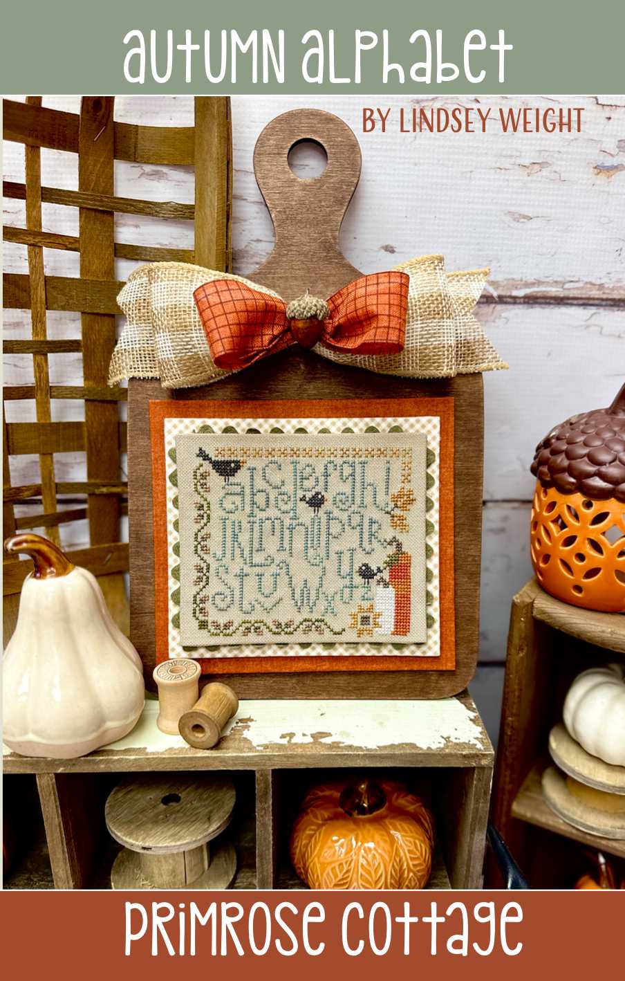 Autumn Alphabet by Primrose Cottage (pre-order) Primrose Cottage