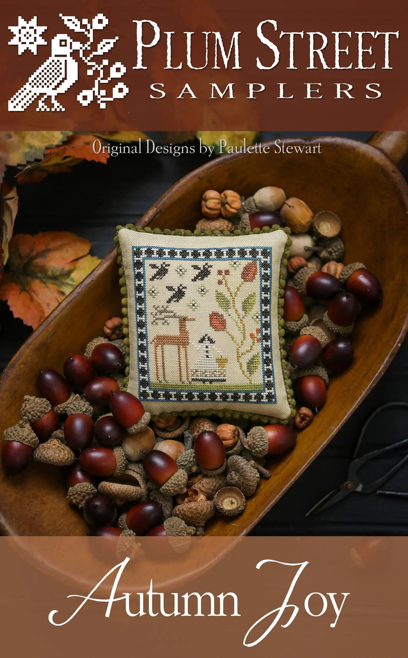 Autumn Joy by Plum Street Samplers Plum Street Samplers