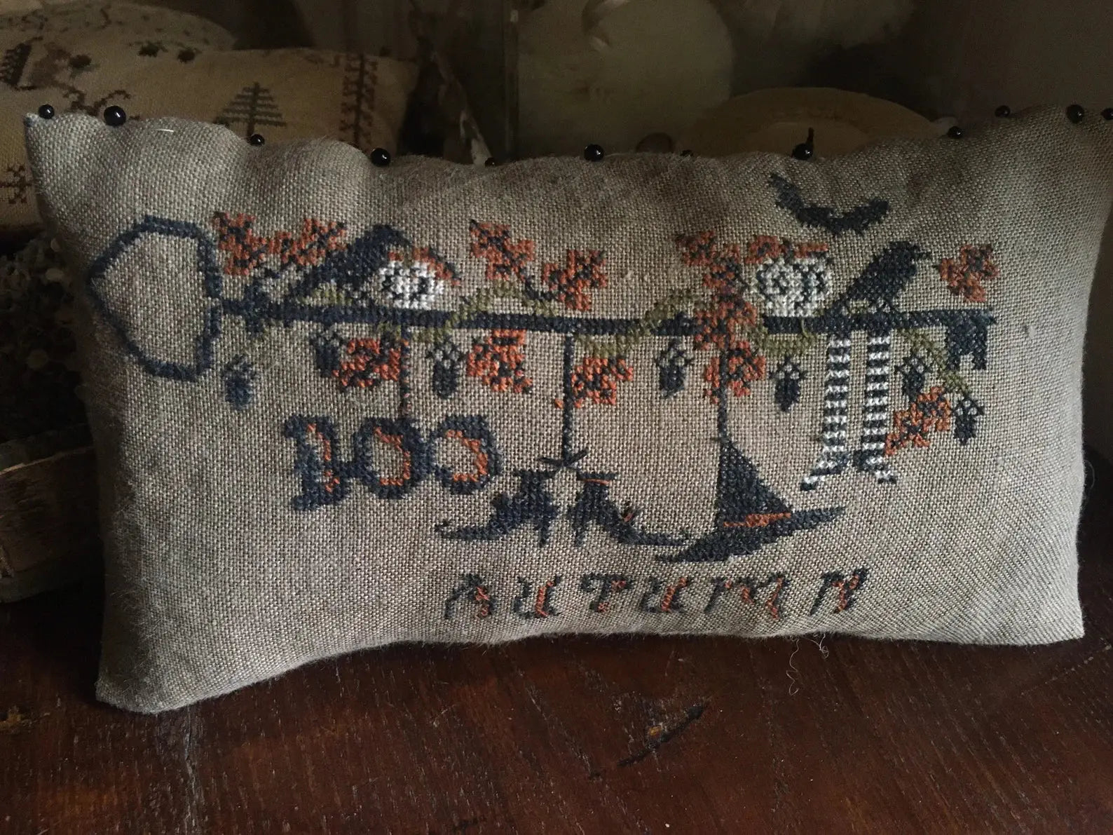 Autumn Wreath by the Queen Bee Handmade The Queen Bee Handmade