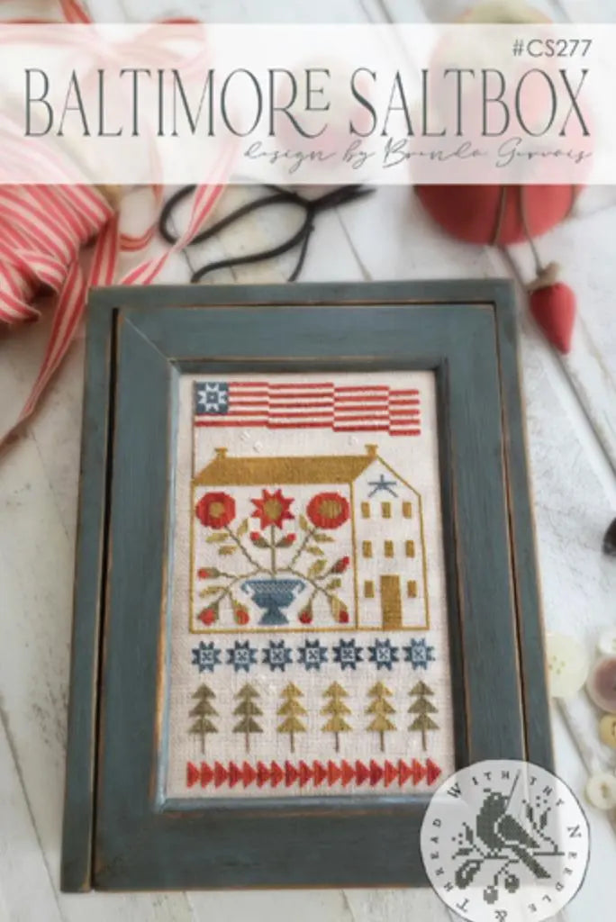 Baltimore Saltbox by With Thy Needle & Thread With Thy Needle & Thread