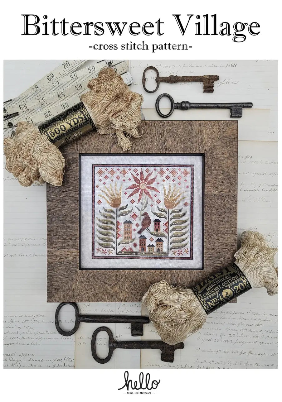 Bittersweet Village by Hello from Liz Mathews Colorado Cross Stitcher