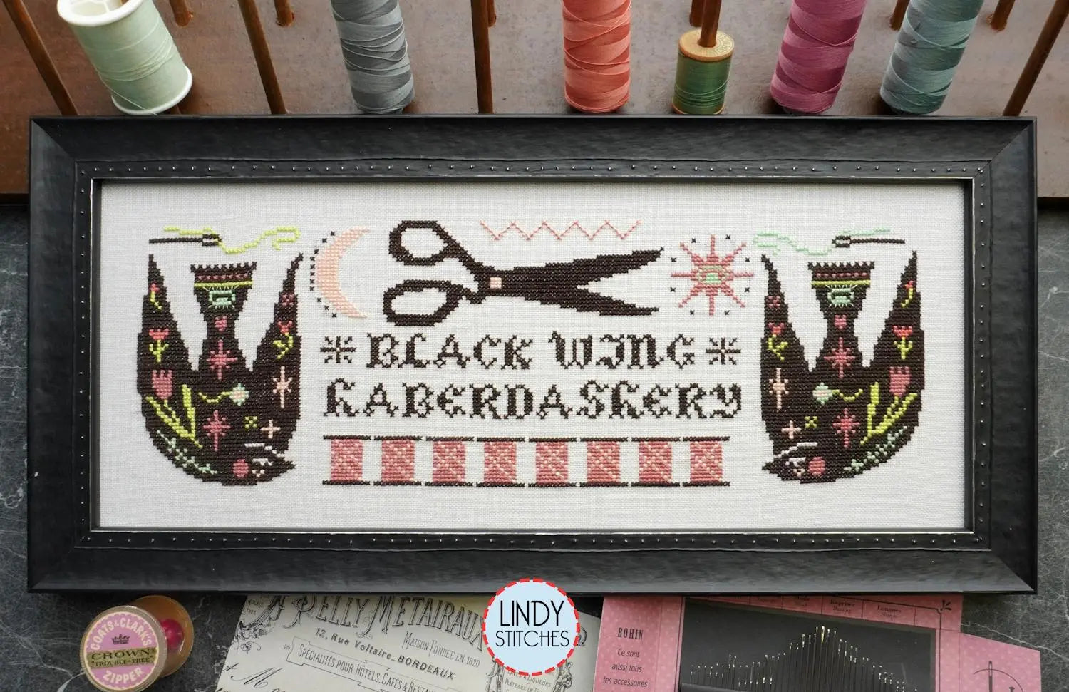 Black Wing Haberdashery by Lindy Stitches (pre-order) Lindy Stitches