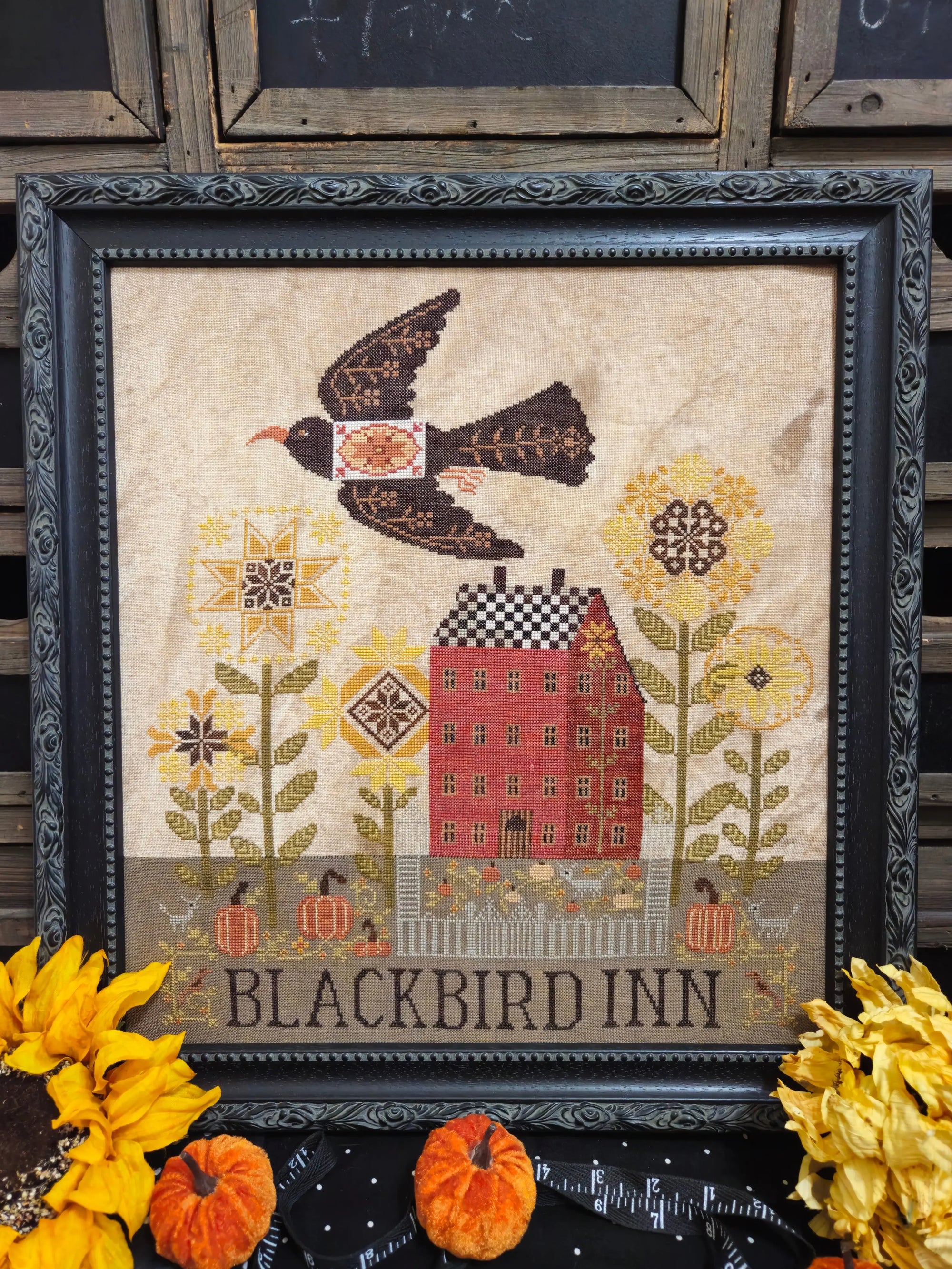 Blackbird Inn by Quaint Rose Needlearts (Pre-order) Quaint Rose Needlearts