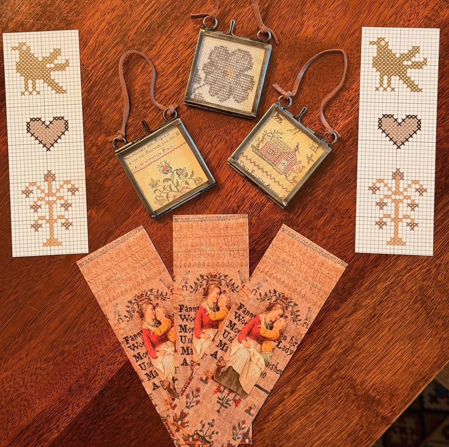 Blackened Copper Frames by NeedleWork Press NeedleWork Press