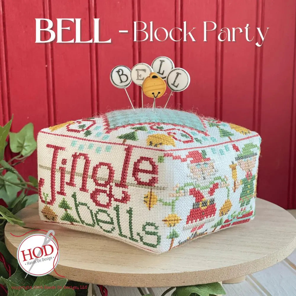 Block Party Bell by Hands On Design Hands On Design