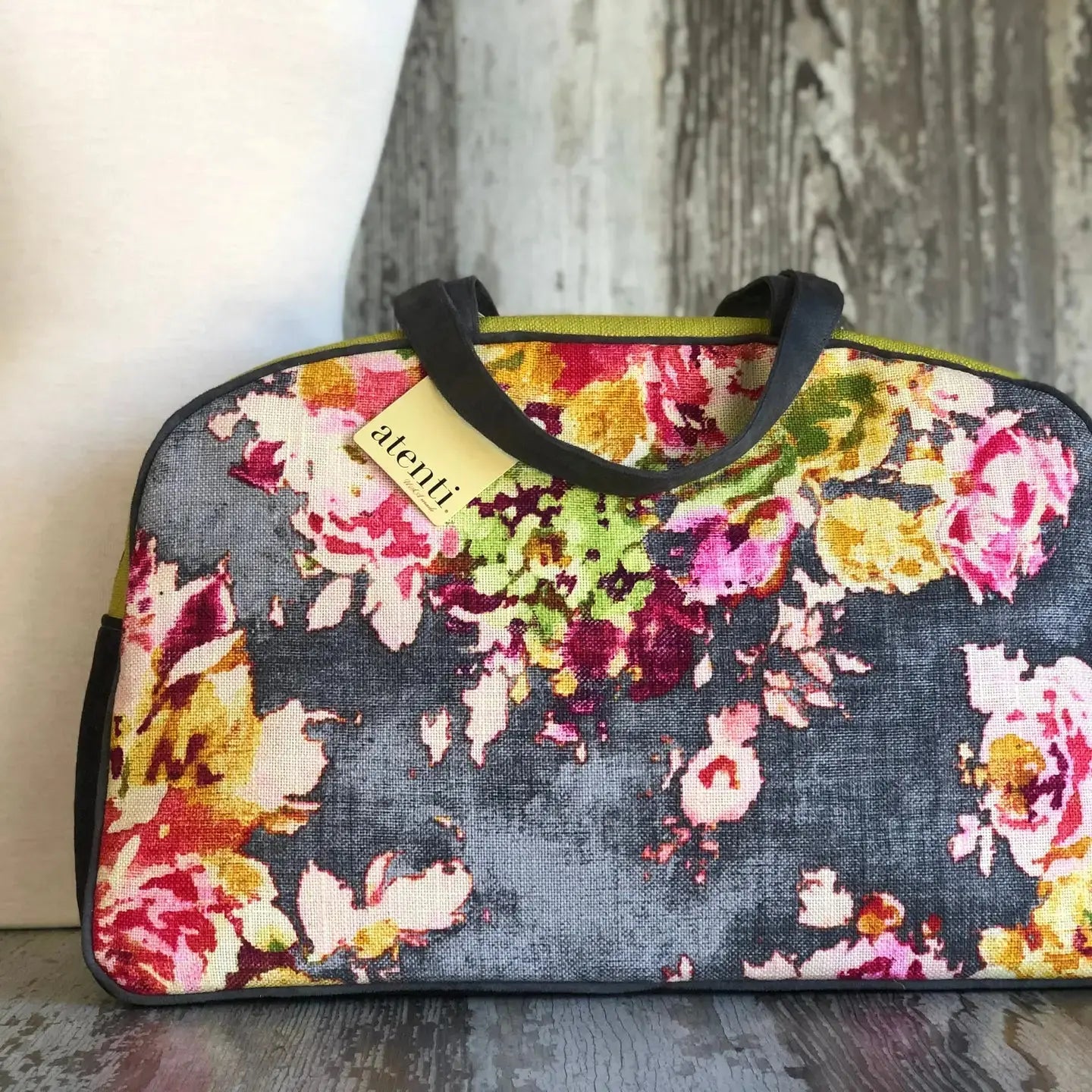 Blossom Grey Overnighter by Atenti Atenti
