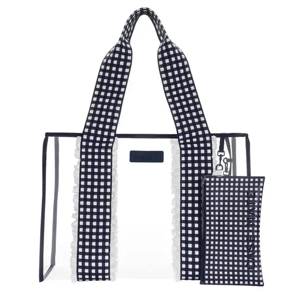 Blue Gingham Tote Case-Mate
