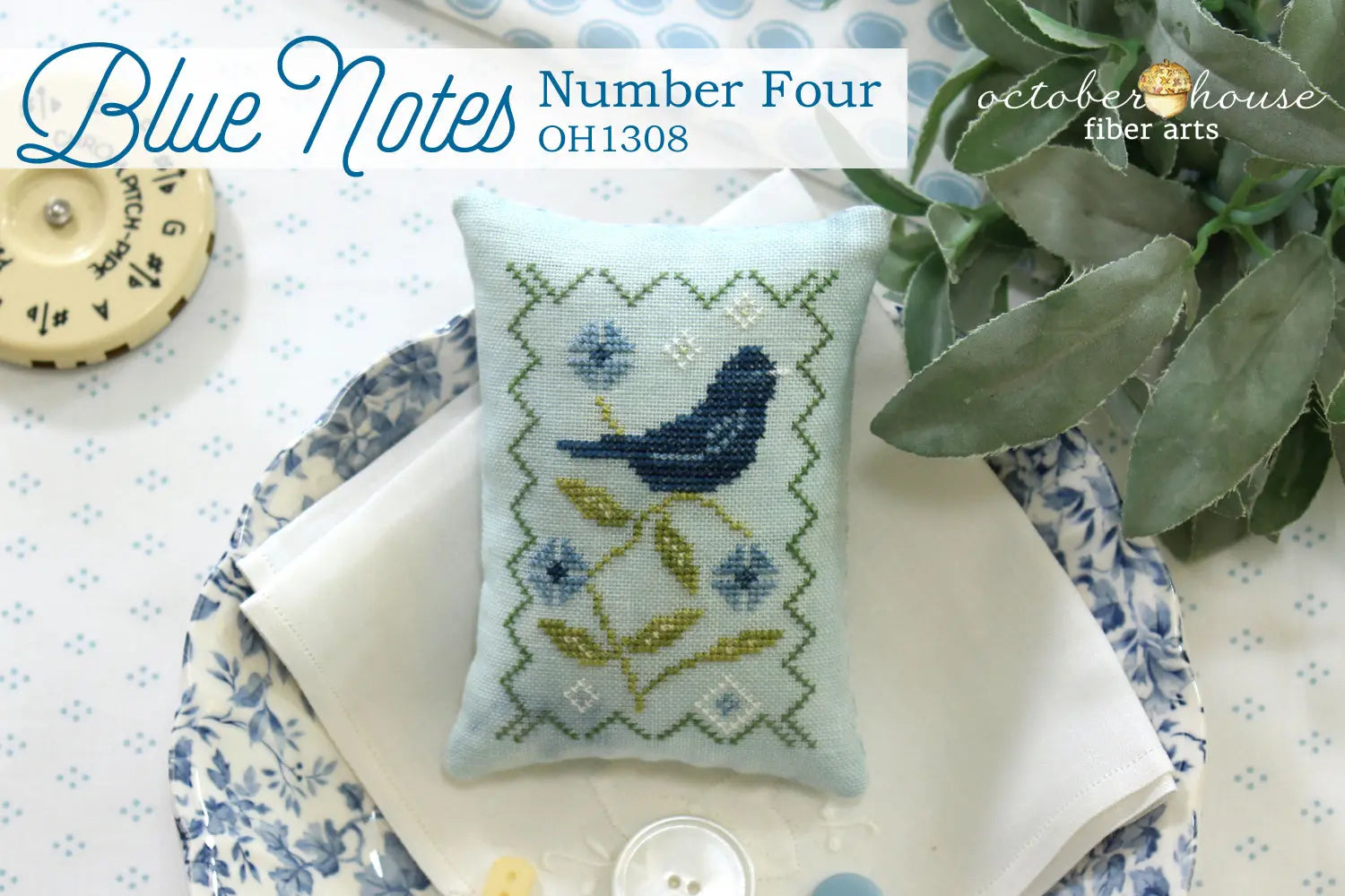 Blue Notes Number Four by October House October House