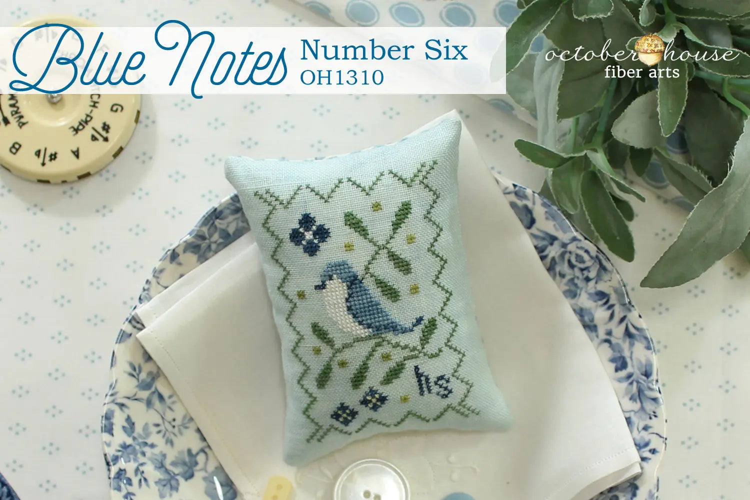 Blue Notes Number Six by October House October House