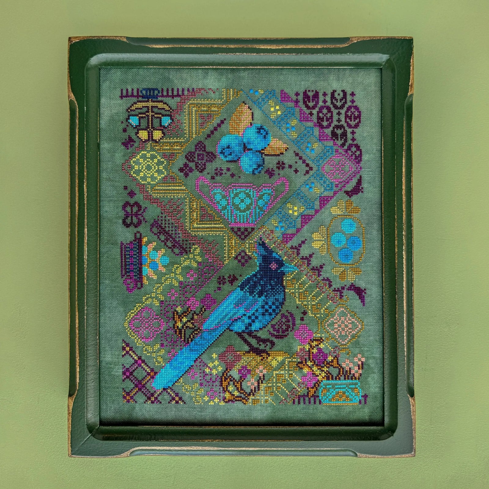 Blueberry Jay by JEDxStitch (Pre-order) JEDxStitch