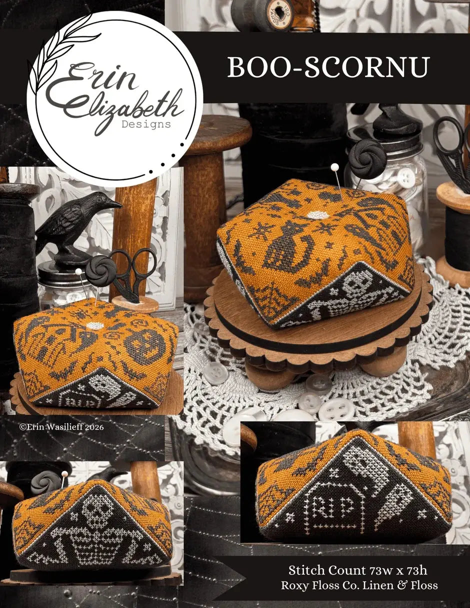 Boo-scornu by Erin Elizabeth (Pre-order) Erin Elizabeth Designs