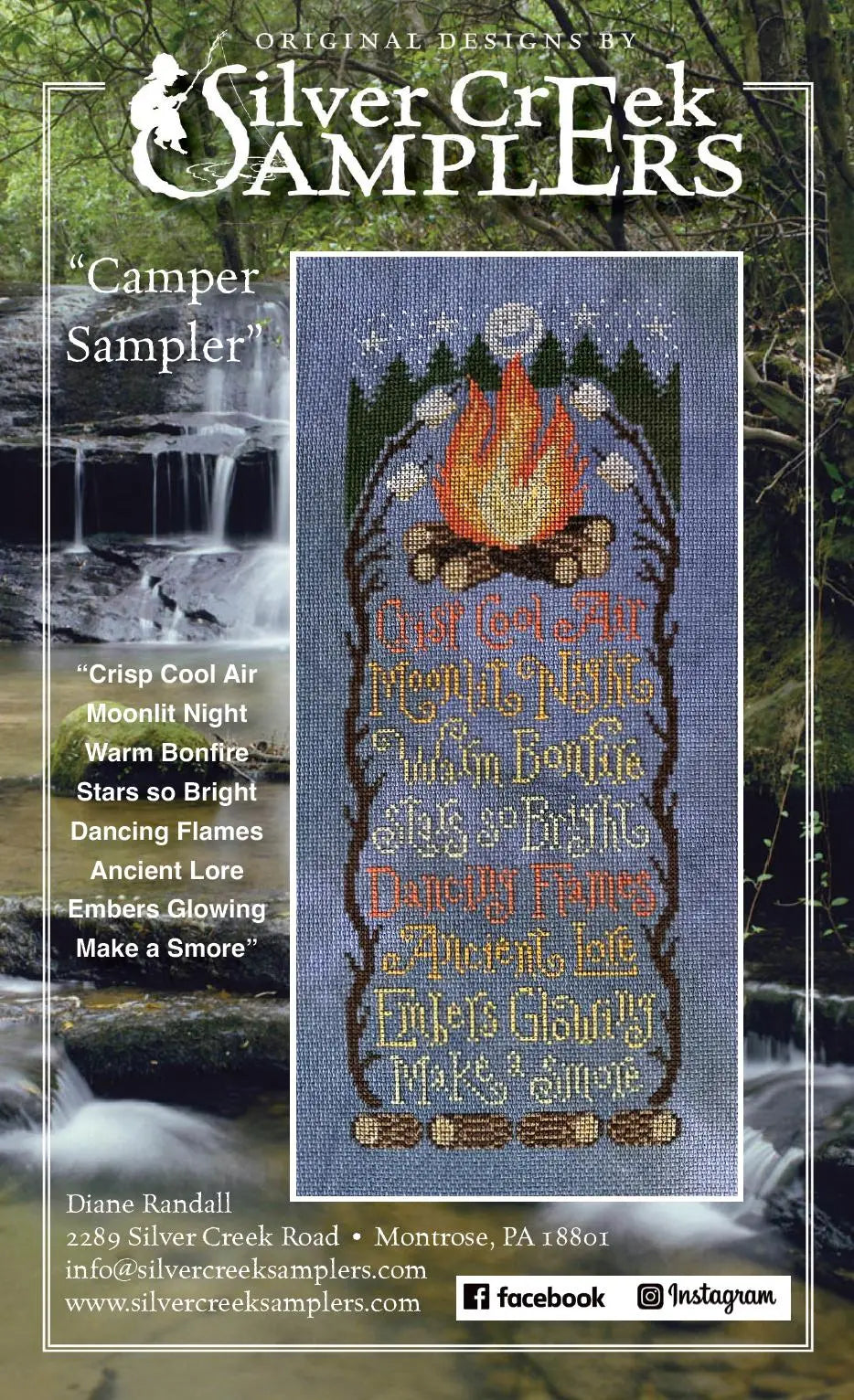 Camper Sampler by Silver Creek Samplers (Pre-order) Silver Creek Samplers