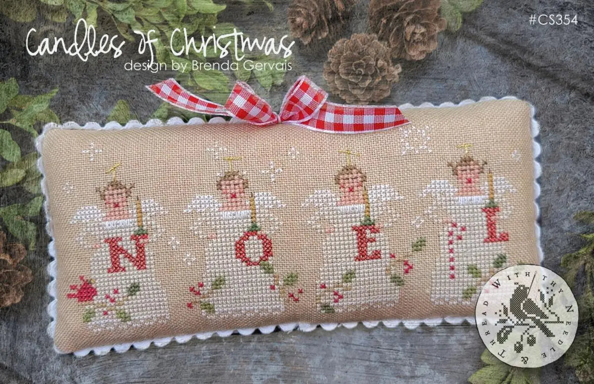 Candles of Christmas by With Thy Needle & Thread (pre-order) With Thy Needle & Thread